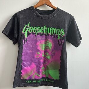 Goosebumps Night of the Living Dummy T-Shirt, 100% Cotton Size Small